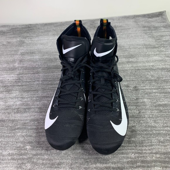 Nike Vapor Untouchable 3 Elite Flyknit Football Cleats Mens Size 12.5 BV6699-001 - Picture 4 of 8